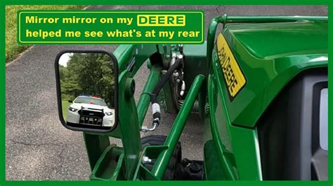 john deere skid steer mirror|john deere mirror kits.